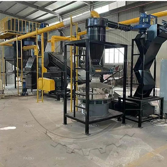 Aluminum-plastic recycling machine 2