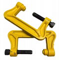 Weldable Railway Tool Universal Railroad Rail Clamps for Railway Maintenance