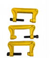 Weldable Railway Tool Universal Railroad Rail Clamps for Railway Maintenance 2