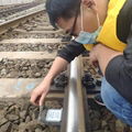 Digital rail cant device for track