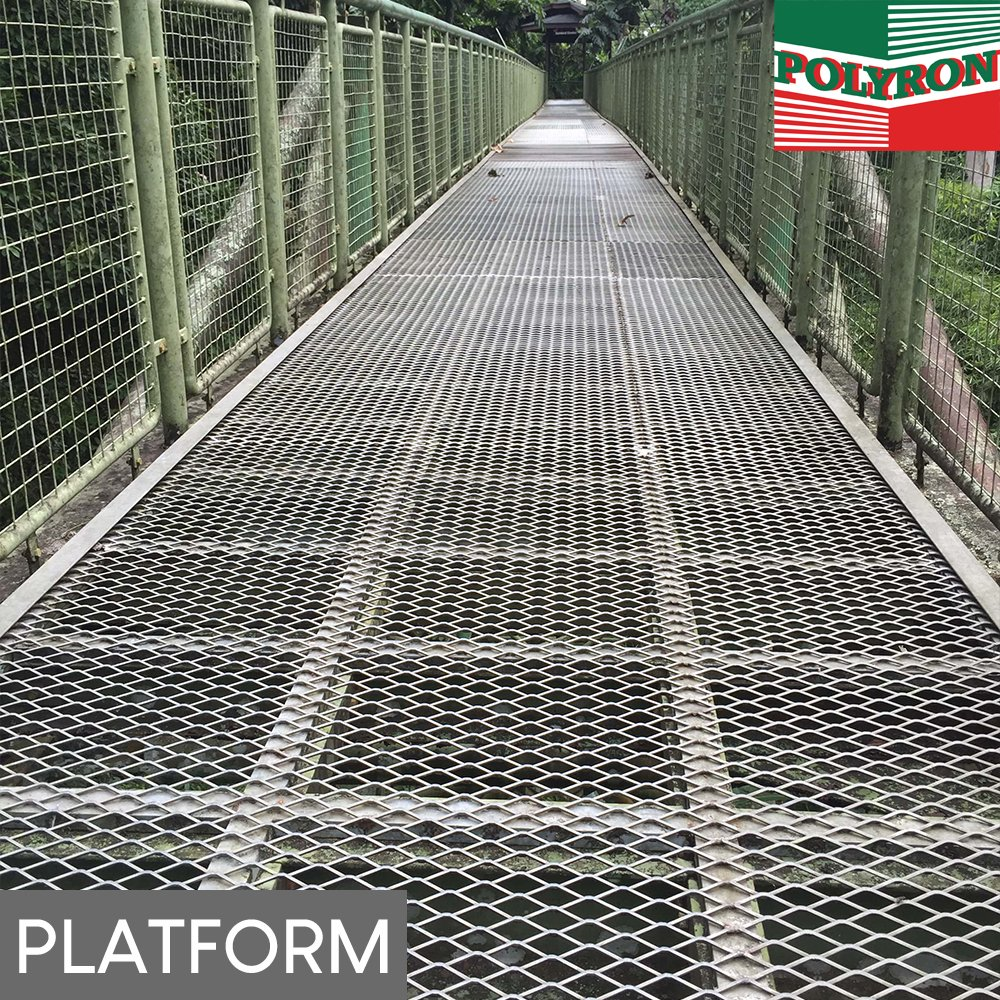 Best Quality Galvanized Heavy Duty Expanded Metal Mesh For Walkways 4