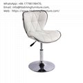 360 Degree Swivel PU High Stool with Backrest for Home DC-U62S 1