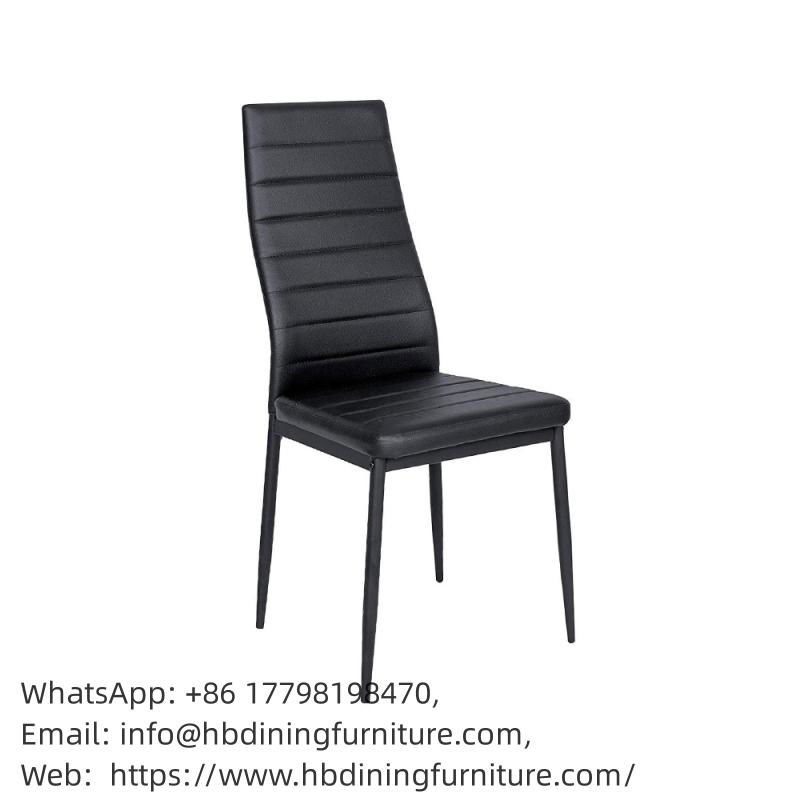 Highback Leather Upholstered Accent Dining Chair DC-U22A