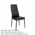 Highback Leather Upholstered Accent Dining Chair DC-U22A 1