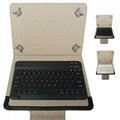 11" Multi languages avail wireless keyboard leather case with keyboard 7"-12" 3