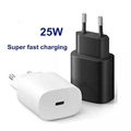 25W Super Fast Charger Travel Power Adapter Mobile Phone Wall Charger EU US 25W 