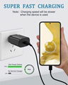 25W Super Fast Charger Travel Power Adapter Mobile Phone Wall Charger EU US 25W 