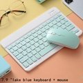 2 in 1 Wireless Keyboard and Mouse Mini Rechargeable Spanish Keyboard With Mouse