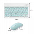 2 in 1 Wireless Keyboard and Mouse Mini Rechargeable Spanish Keyboard With Mouse 4