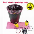 Anti static garbage bag