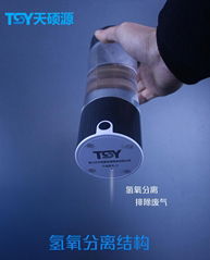 2024  Tianshuo Yuan X1 Hydrogen-rich water cup grey