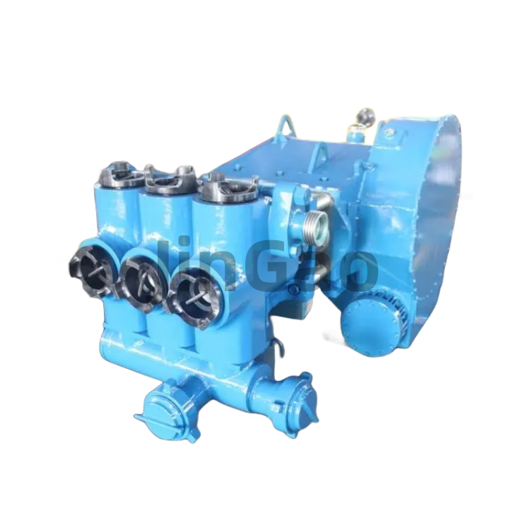 Triplex reciprocating HT400 fracturing pump and parts