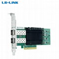 LR-LINK PCIe x8 Dual-port 25G SFP28