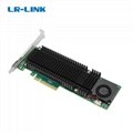 Lr-LINK PCIe3.0 to 2P M.2 NVMe Adapter 2