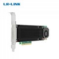 Lr-LINK PCIe3.0 to 2P M.2 NVMe Adapter 3