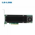 Lr-LINK PCIe3.0 to 2P M.2 NVMe Adapter 4