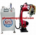 AB epoxy dispensing potting machine two