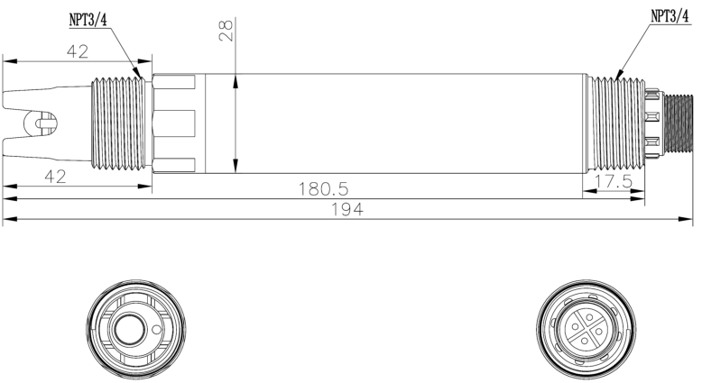 Y532-A在线数字pH传感器 2