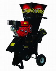 7HP Petrol 208cc Electric Start Garden Wood Mulcher/Chipper