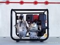 1.5" Petrol High Pressure Twin Impeller Fire water pump 3