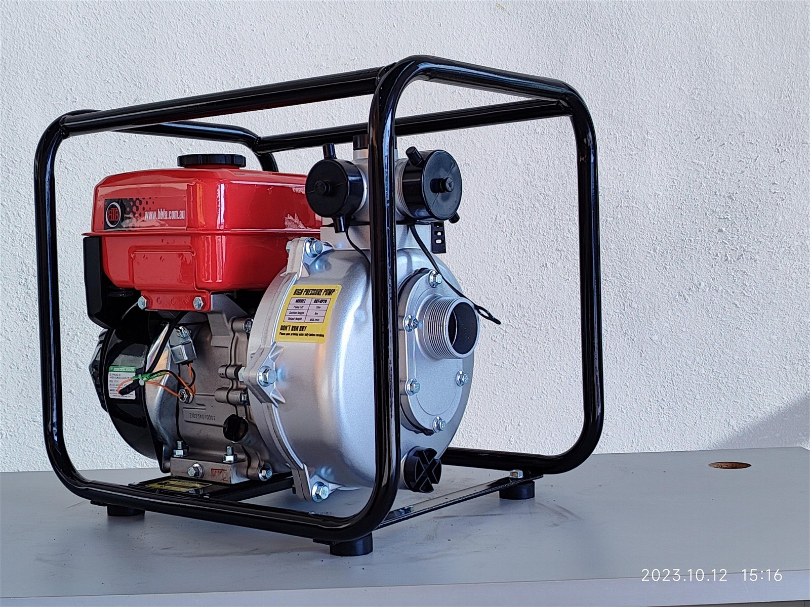 2" Petrol High Pressure Twin Impeller Fire Water Pump 2