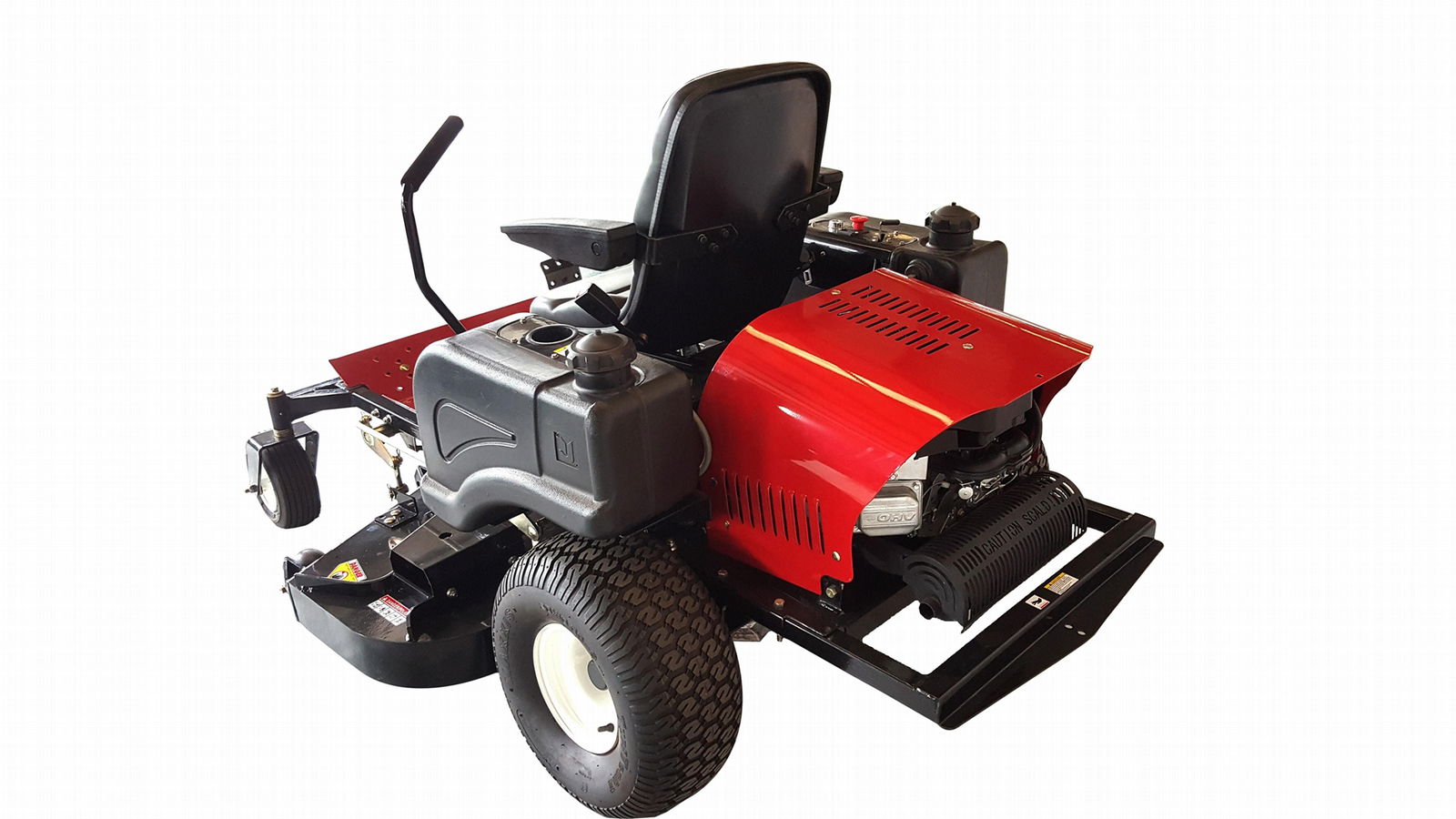 52" Twin Cylinder 22hp Briggs&Stratton Petrol Zero turn Steer Ride on mower 2