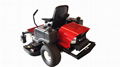 52" Twin Cylinder 22hp Briggs&Stratton Petrol Zero turn Steer Ride on mower 2