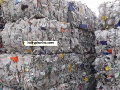 High Density Polyethylene HDPE Milk Bottle Scrap Sale, Plastic PE scrap Supplier