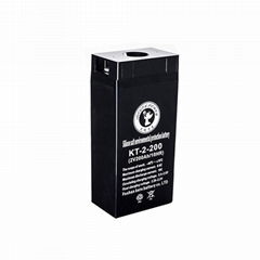 KT-2-200 Silicon salt sealed storage battery