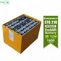 EFG216 Battery 4PZS620 48V 625Ah Forklift Traction Battery For Jungheinrich