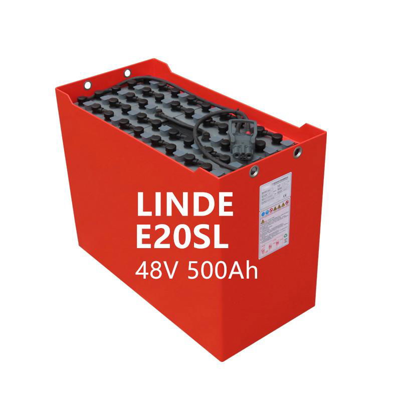 LINDE E20P Battery 48V 700Ah 48V5PZS700 electric operated forklift 