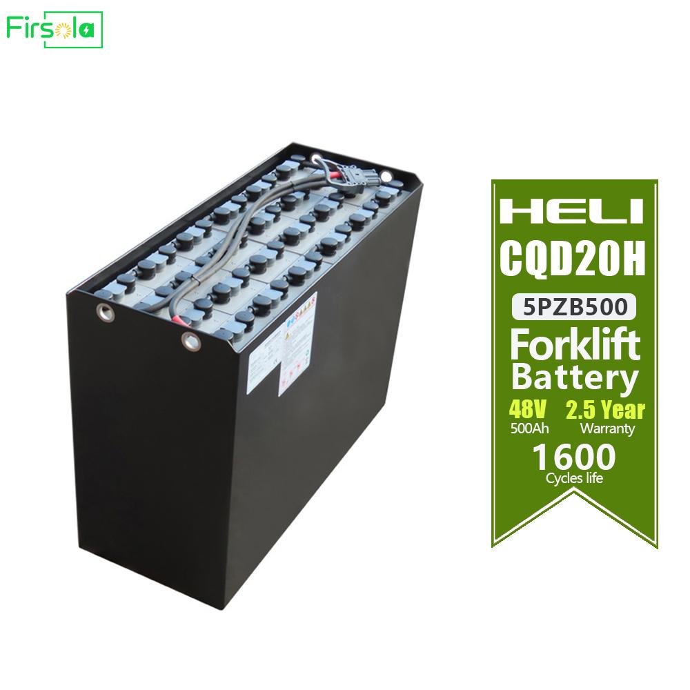 Firsola HELI CQD20 Truck Battery 48V 500Ah Replacement Battery for HELI Forklift