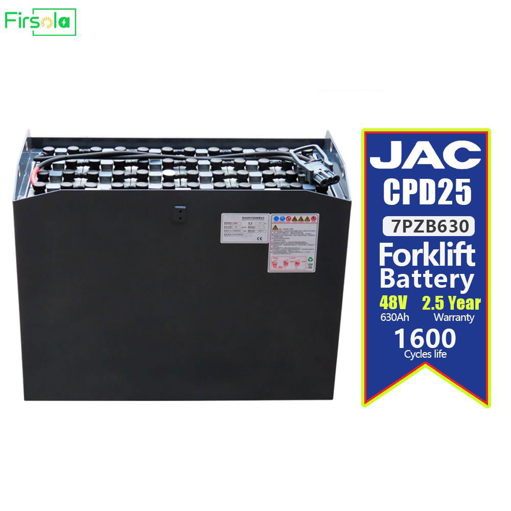 Forklift JAC CPD25 Battery Lead-acid Battery 48V 630AH 9PZS630 Forklift Traction