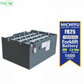 NICHIYU FB25 Forklift Battery 48V 550Ah 10PZB550 Batteries for NICHIYU FB25 Fork 1