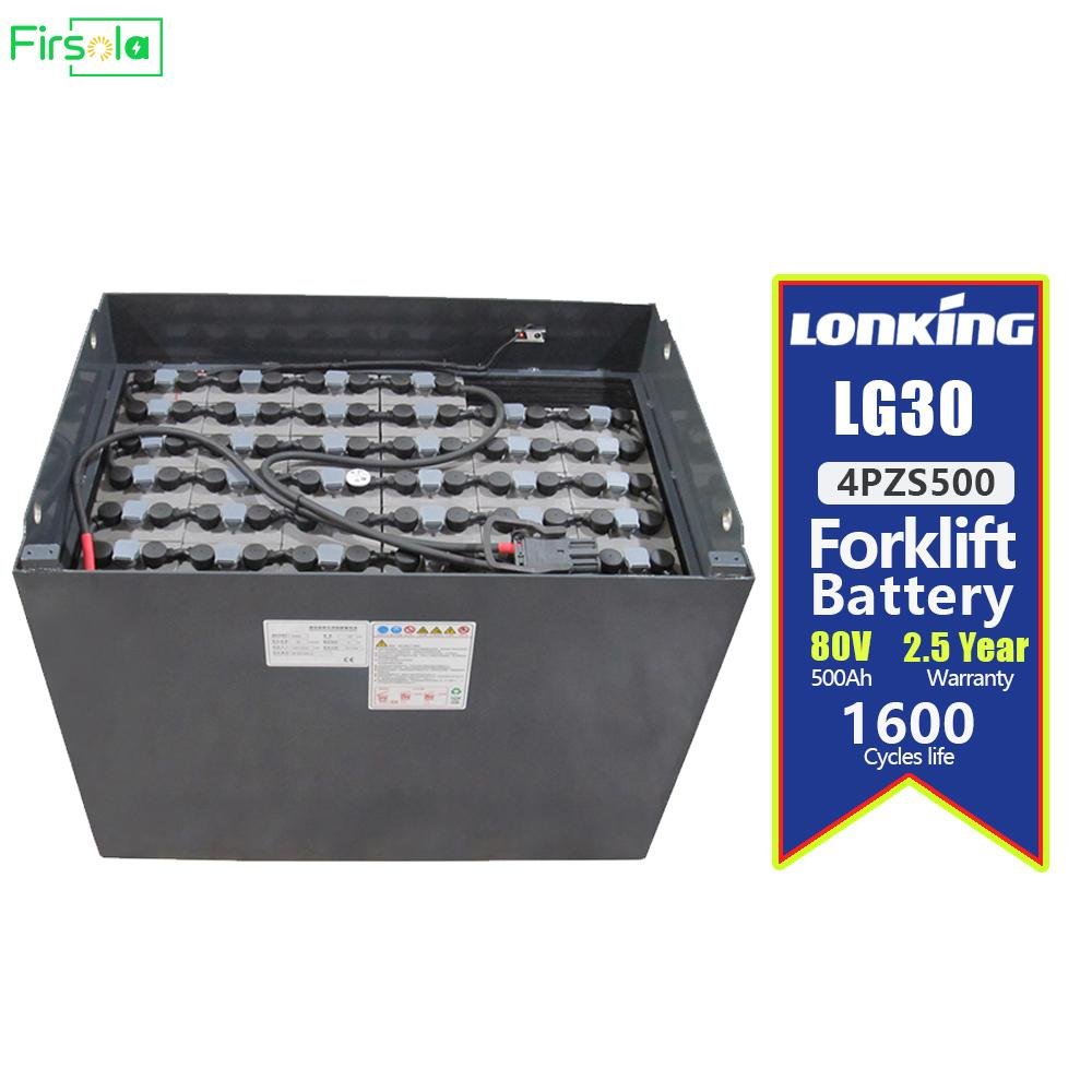 LONKING LG30B Forklift Battery 80V 600Ah Replacement Battery for LONKING Forklif