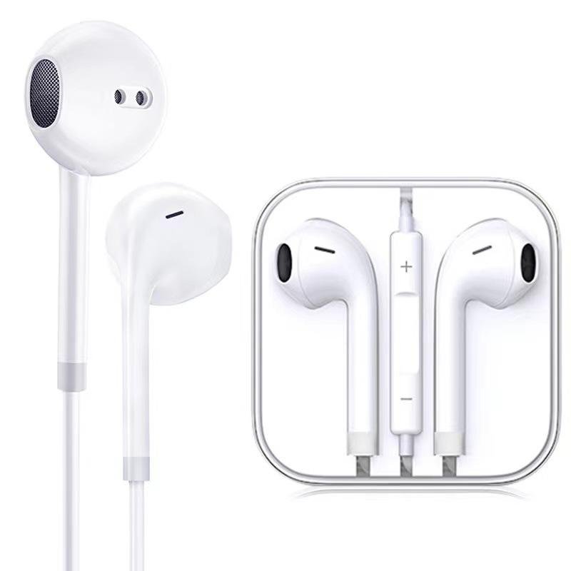 有线耳机适用于苹果lightning安卓type-c华为手机线控入耳式
