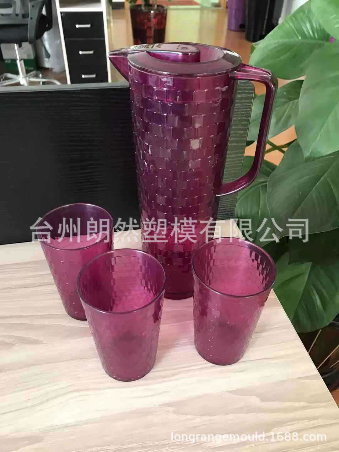 High quality large capacity food grade plastic crystal cup mold is designed by i