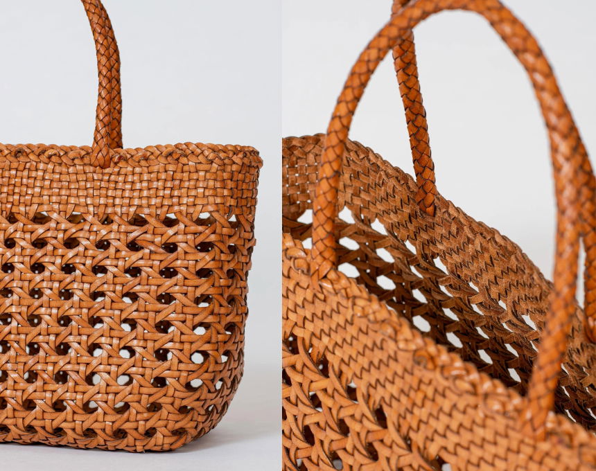 Stysion Handmade Leather Woven Bags  - Authentic Craftsmanship from India 2