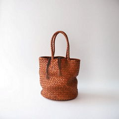 Stysion Handmade Leather Woven Bags - Artisanal Elegance