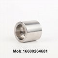 Stainless steel double head pipe clamp for socket fittings 1