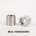 Stainless steel double head pipe clamp for socket fittings 4