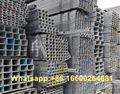 Thin walled hot-dip galvanized square rectangular steel pipe