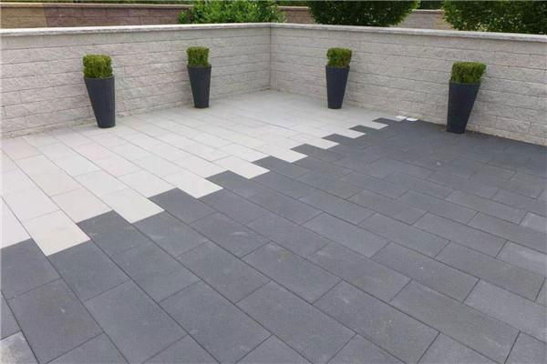 600x600mm Anti Slip Exterior 24x24 granite Look China black Paving Outdoor tile 2