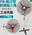 防爆壁式搖頭扇FB-600工業風機 1