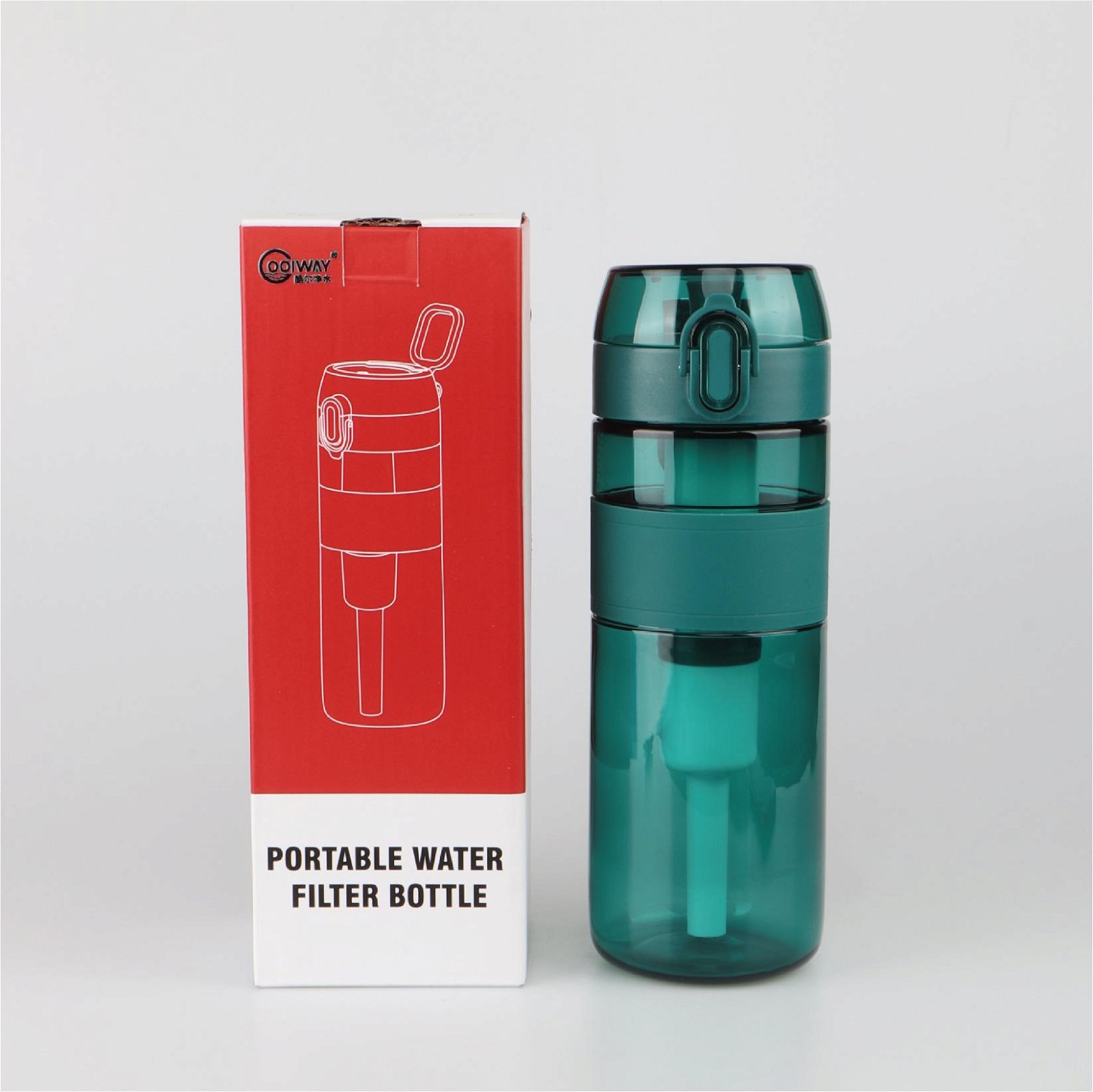 outdoor use water filter pitcher wholesale BPA free water bottle water filter 5