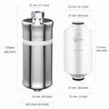 water filter shower head with filter body hair SPA bathroom shower filter 2