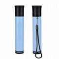 outdoor survival  tool reusable ahlstorm membrane solution straw water filter