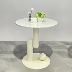 Simple small table beside sofa