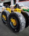 9 TONS/SET RUBBER Container caster