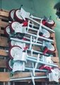 6 inch iron core rubber scaffolding casters